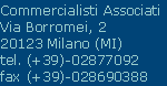 Indirizzo Commercialisti Associati (vedi anche: Lo Studio --> Info utili)